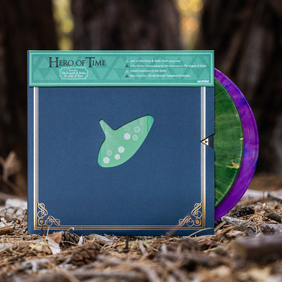 Hero of Time 2xLP Reissue (Music from The Legend of Zelda: Ocarina of Time) Anniversary Edition (iam8bit Edition)