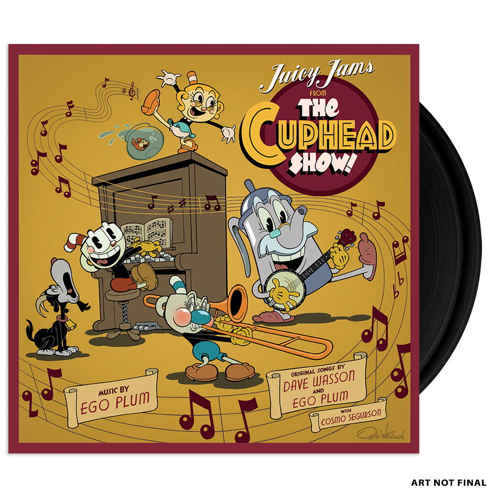 カップヘッド 2枚組アナログレコード/Cuphead 2xLP Vinyl