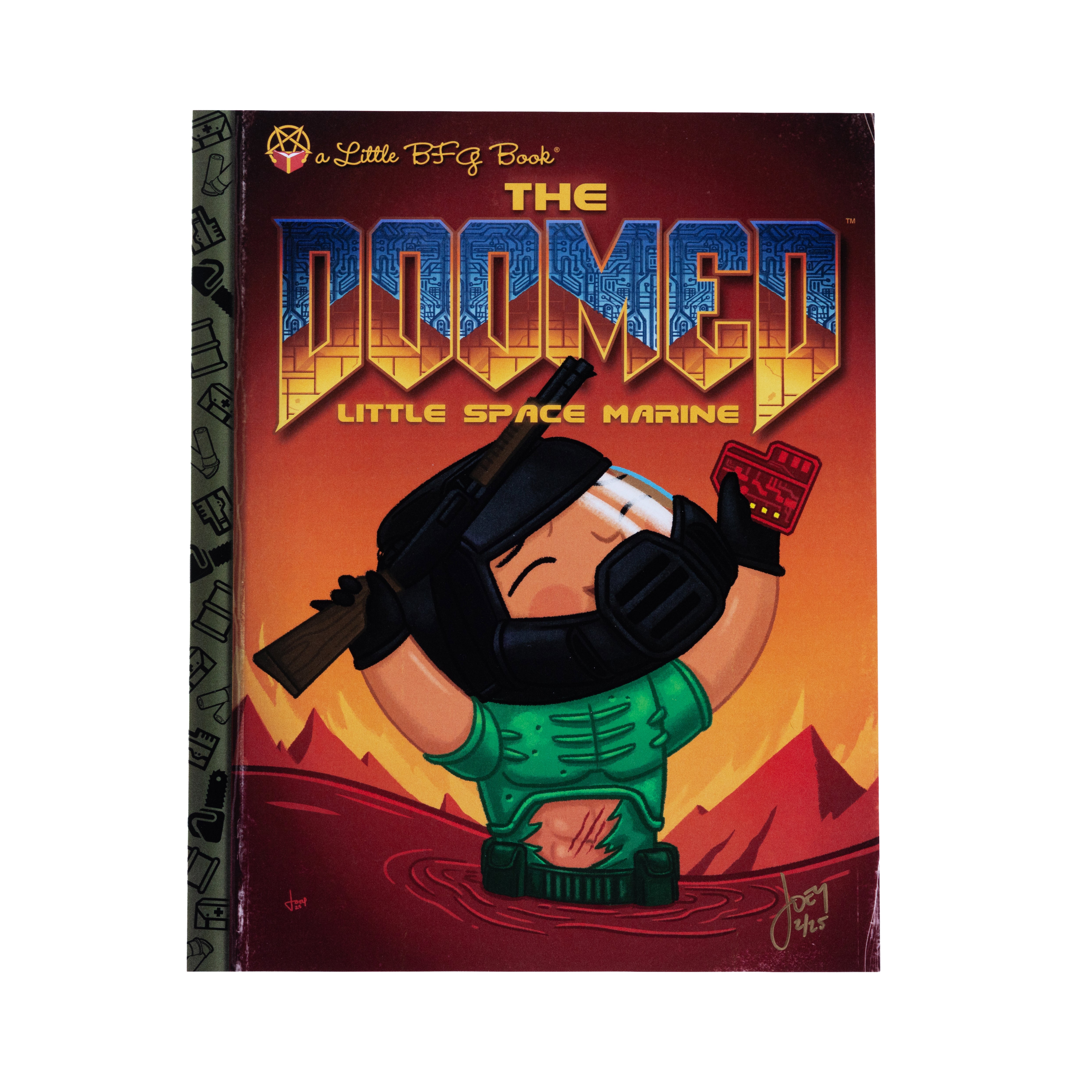 84 The Doomed Little Space Marine Print by Joey Spiotto 3