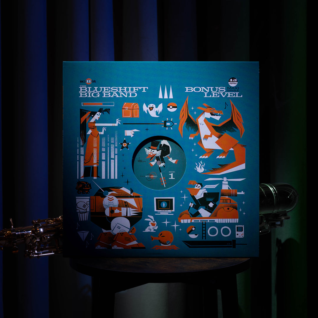 Nick Wiz ‎ Boom Bap jazzy hip hop OG盤 iam8bit | Joystick Jazz: The Blueshift Big Band Plays Iconic Video