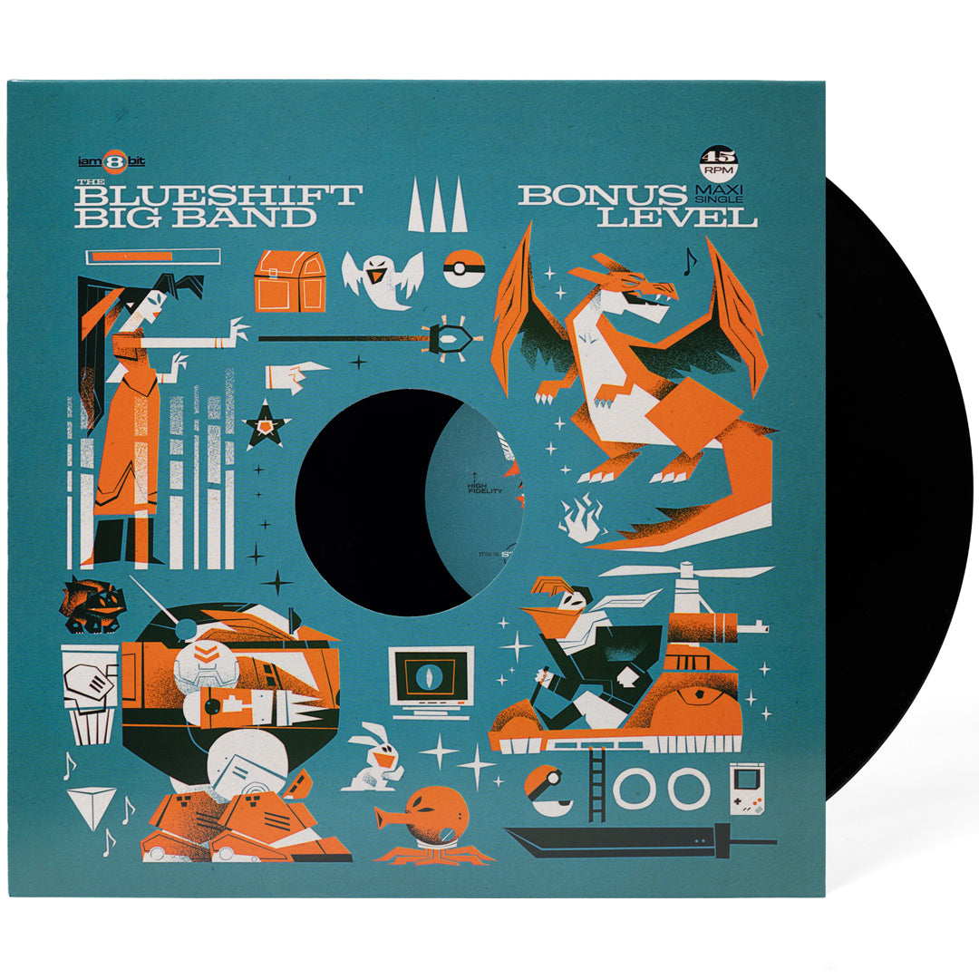Joystick Jazz: The Blueshift Big Band Plays Iconic Video Game Hits (BONUS LEVEL) Vinyl