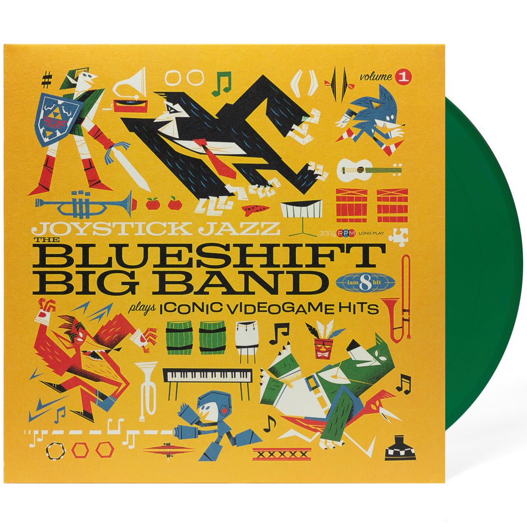 Joystick Jazz: The Blueshift Bigband Plays Iconic Video Game Hits Vinyl (Jazz Green Edition)