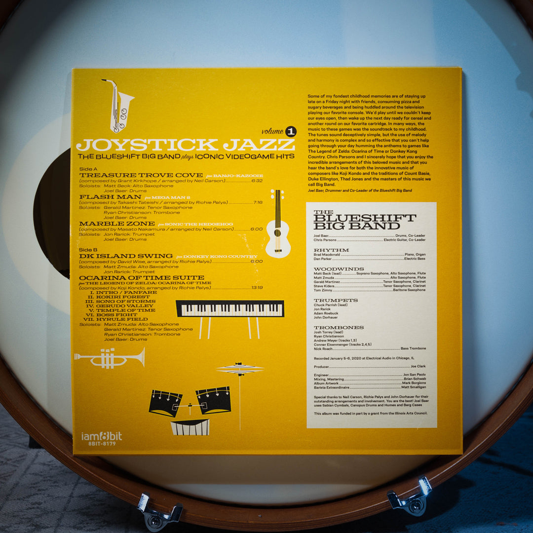 Joystick Jazz: The Blueshift Bigband Plays Iconic Video Game Hits Vinyl (Jazz Green Edition)