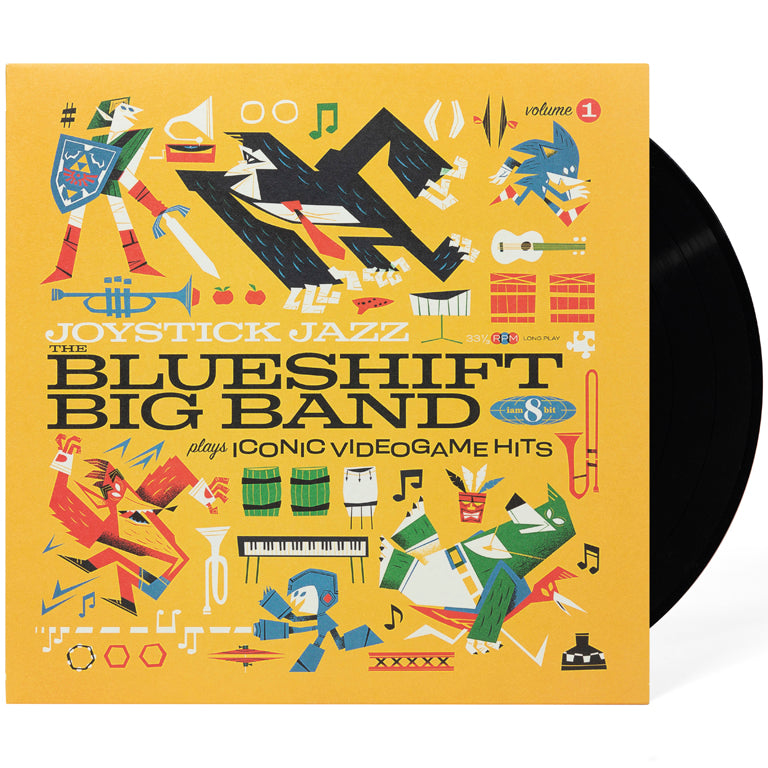 Joystick Jazz: The Blueshift Big Band Plays Iconic Video Game Hits Vinyl Soundtrack