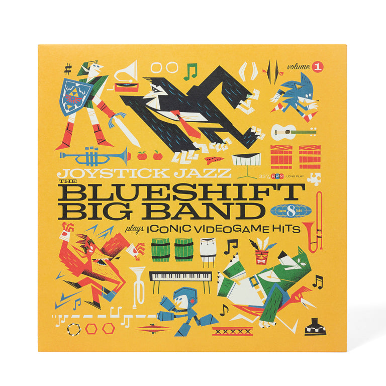 Joystick Jazz: The Blueshift Big Band Plays Iconic Video Game Hits Vinyl Soundtrack 