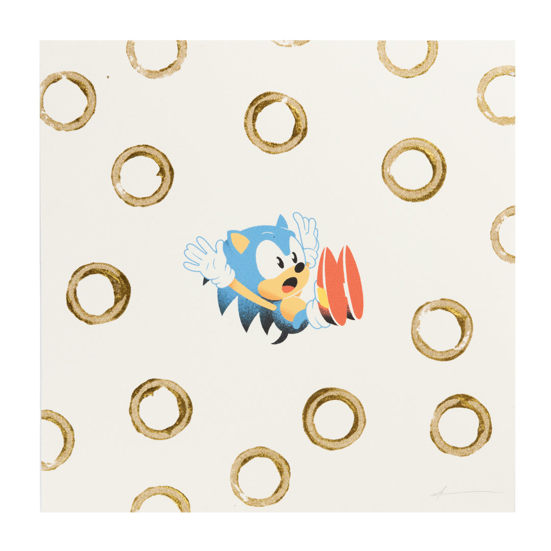 Justin Erickson of Phantom City Creative -  Ring Drop (Art Print)