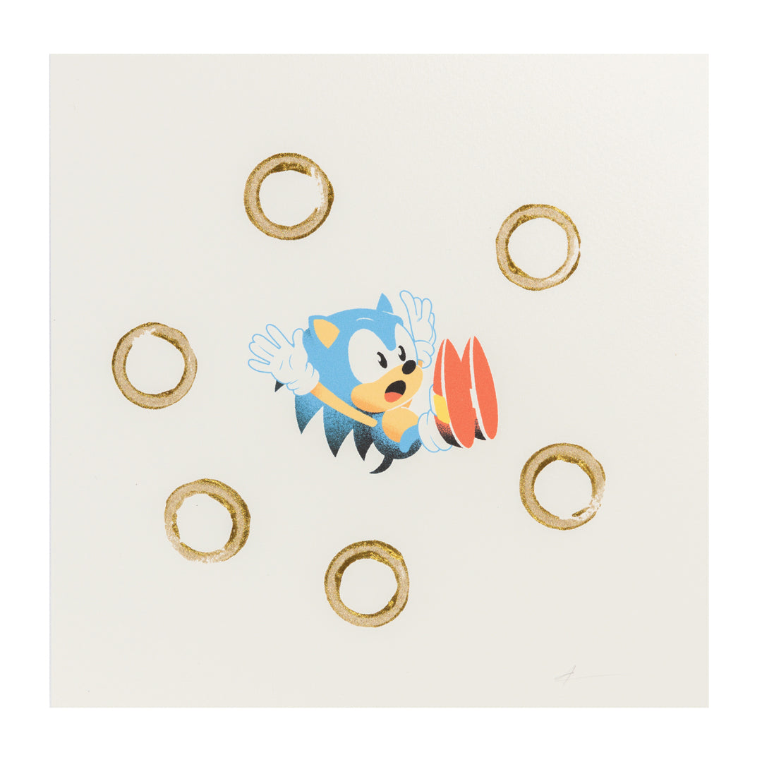 Justin Erickson of Phantom City Creative -  Ring Drop (Art Print)
