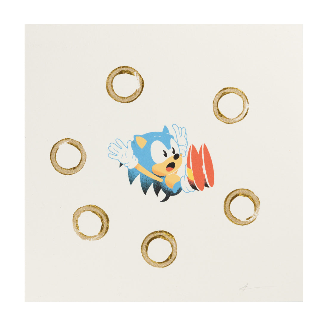 Justin Erickson of Phantom City Creative -  Ring Drop (Art Print)