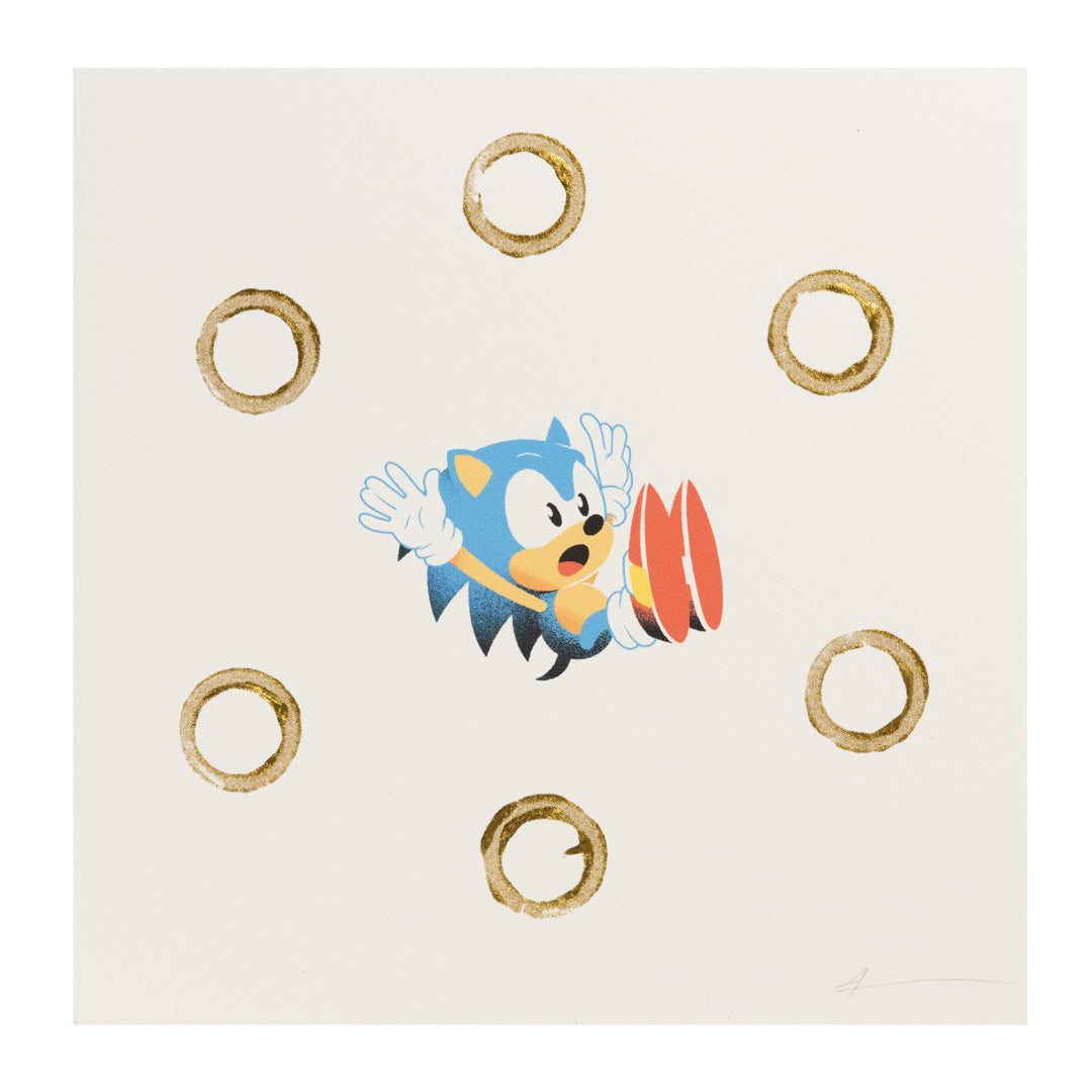 Justin Erickson of Phantom City Creative -  Ring Drop (Art Print)