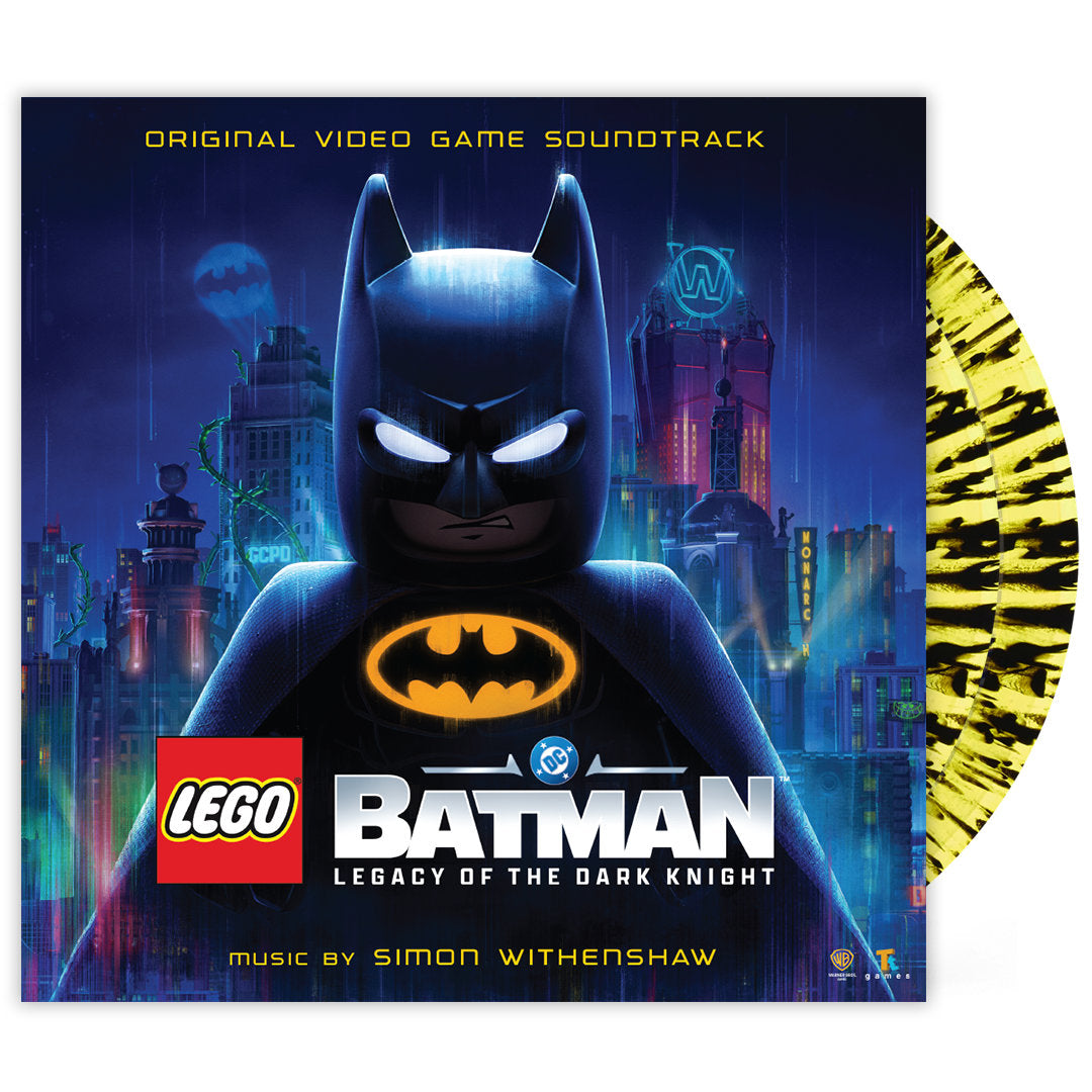 LEGO Batman: Legacy of the Dark Knight 2xLP (Bat Signal Splatter iam8bit Exclusive Edition)