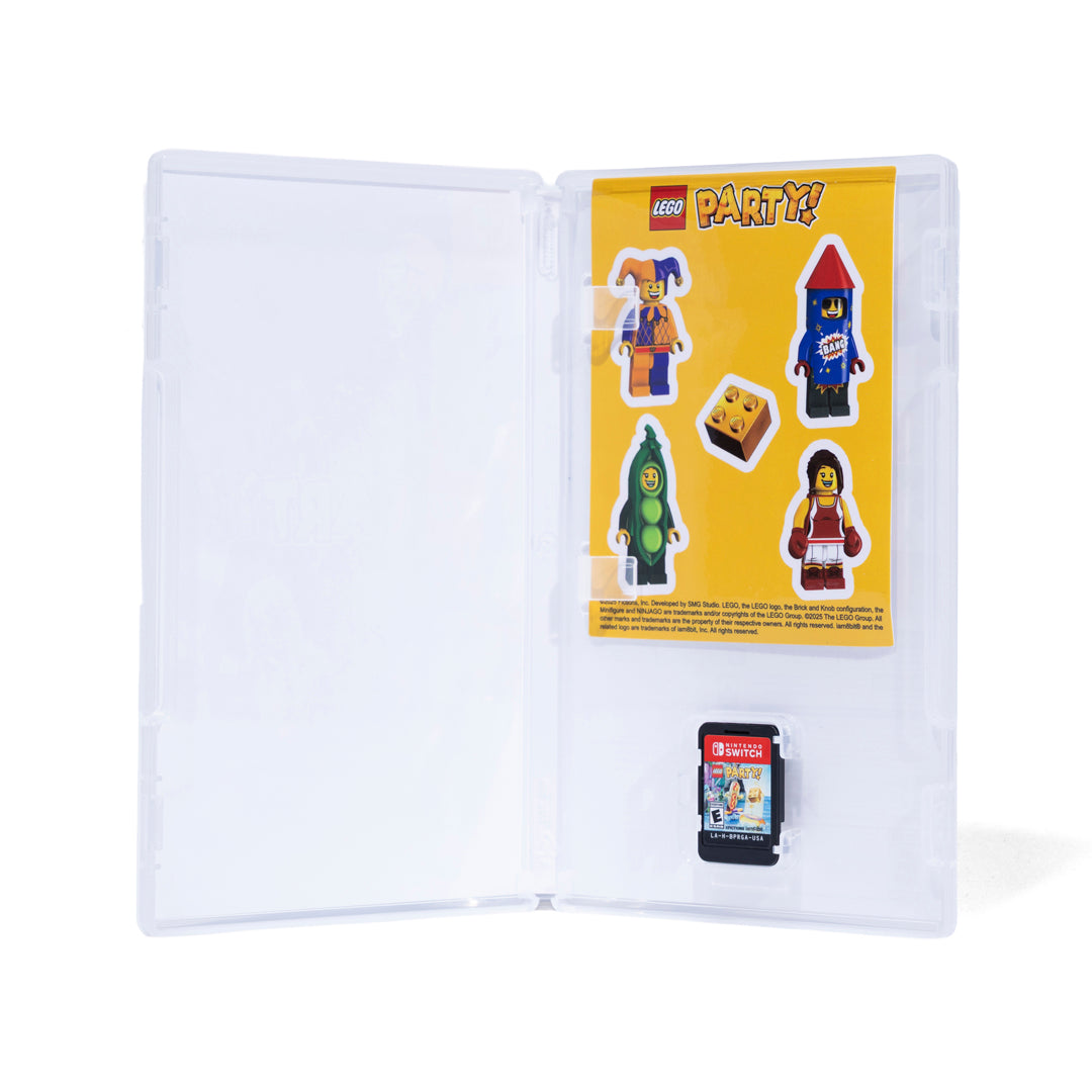 LEGO Party Switch Box with Sticker and Cartridge Game