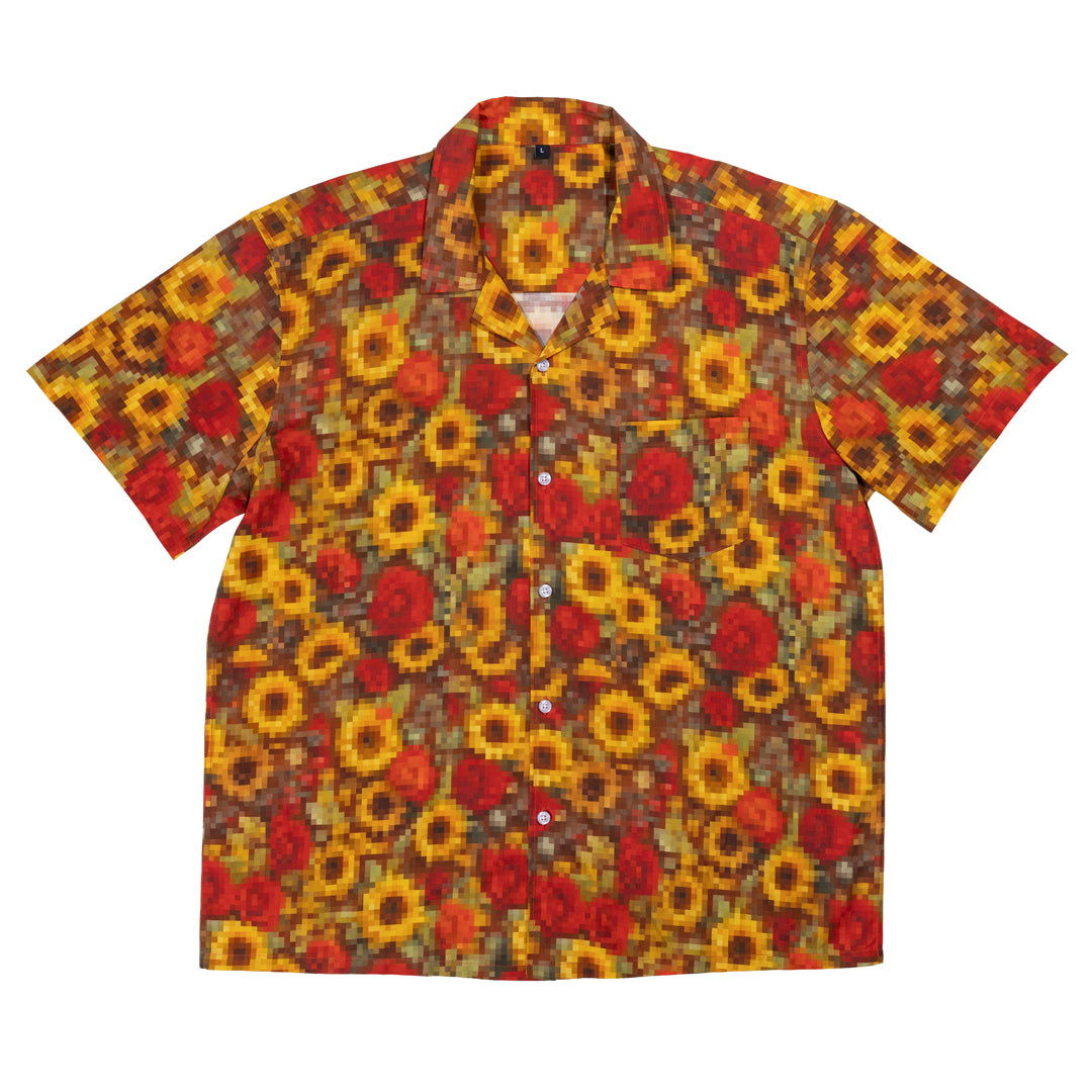 Max Payne Low Resolution Button Up Shirt