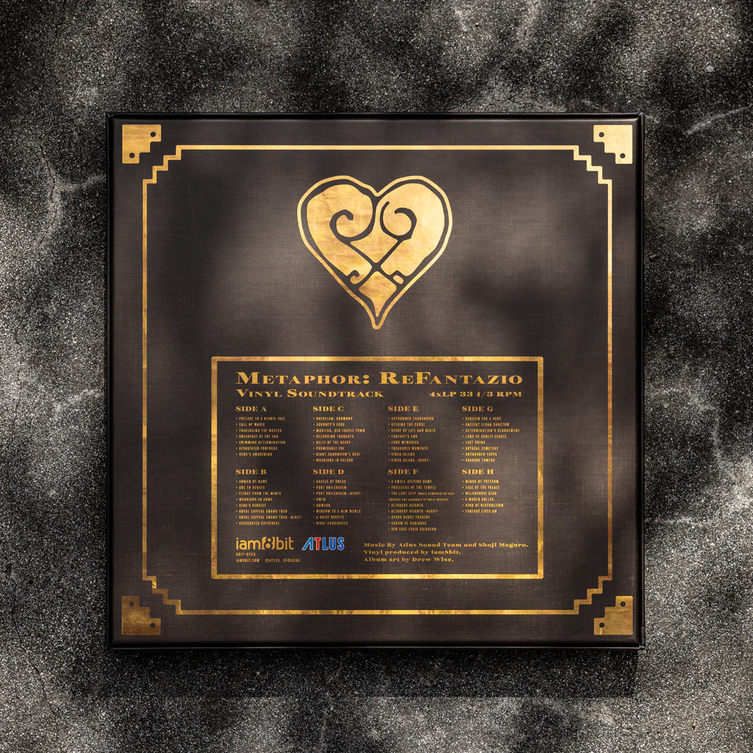 Metaphor: ReFantazio 4xLP Vinyl Soundtrack