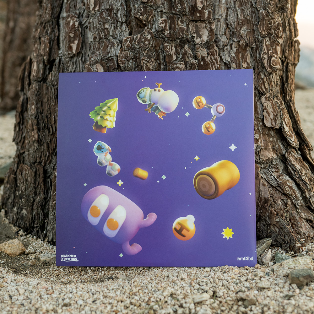A Monster's Expedition + Earlier Adventures 2xLP Vinyl Soundtrack Back of Jacket