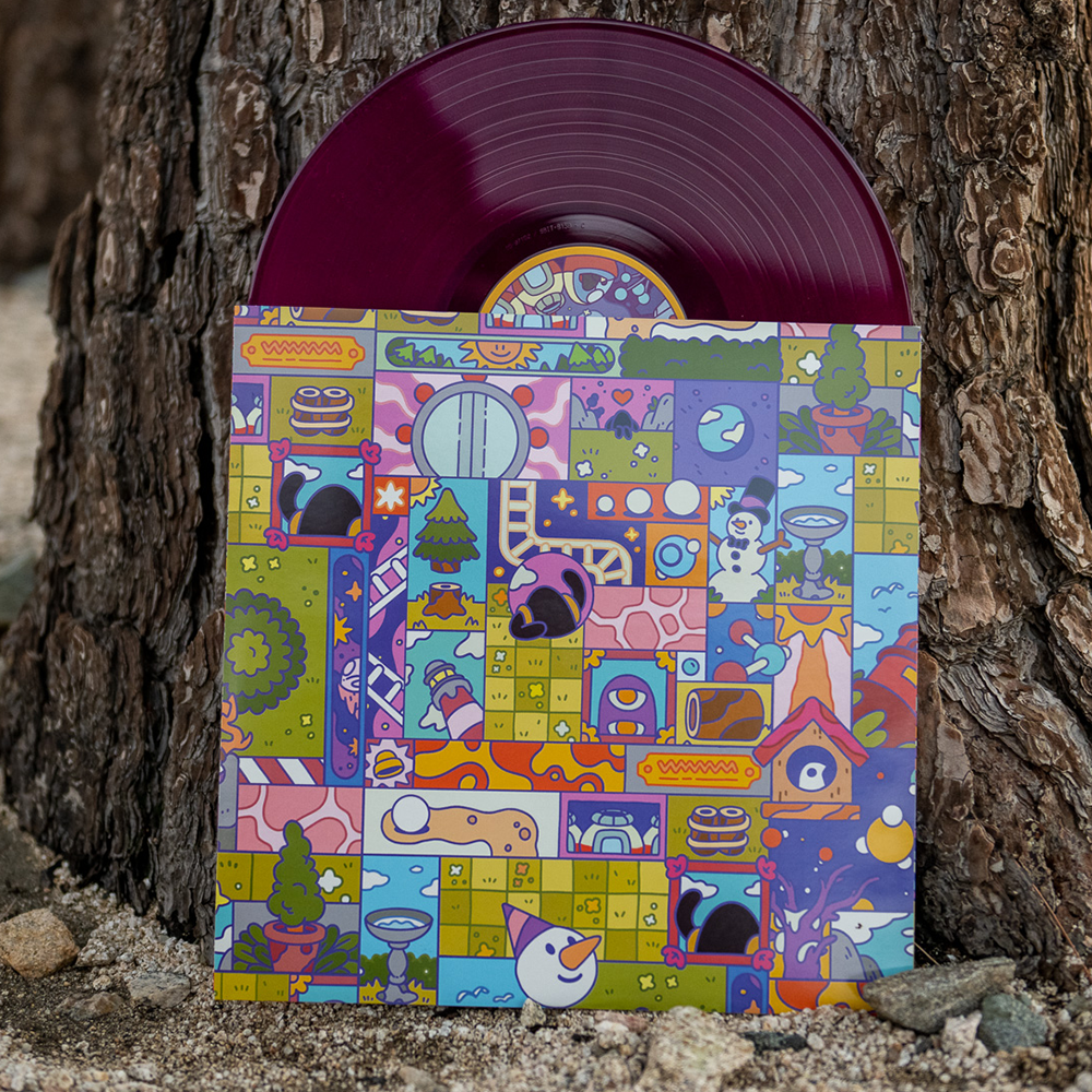 A Monster's Expedition + Earlier Adventures 2xLP Vinyl Soundtrack Disc and Sleeve