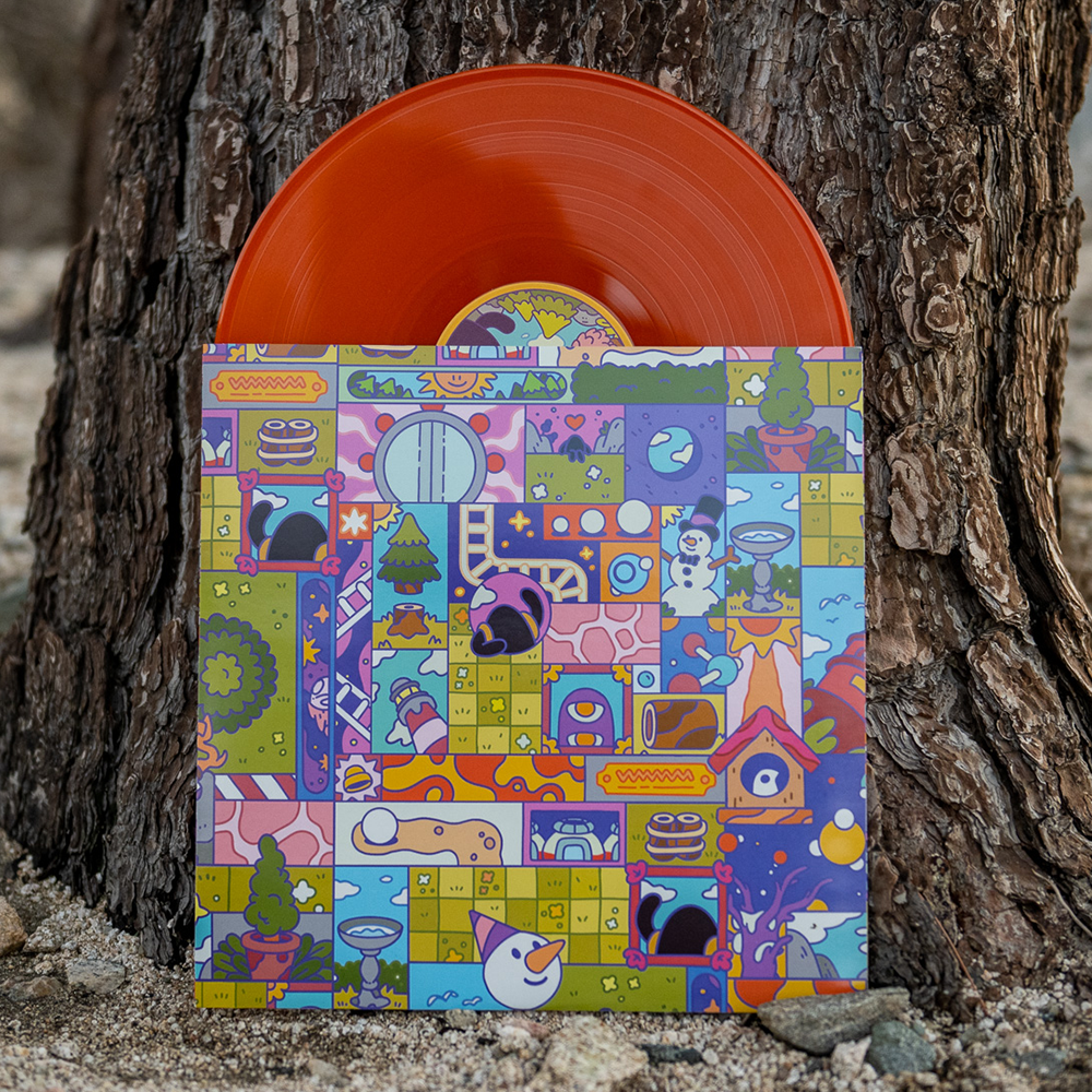 A Monster's Expedition + Earlier Adventures 2xLP Vinyl Soundtrack Disc and Sleeve