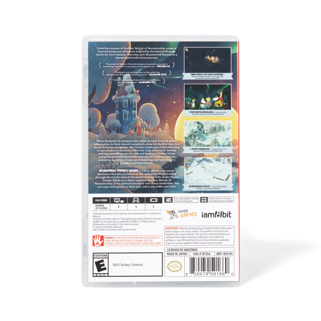 Moomintroll: Winter’s Warmth (iam8bit Nintendo Switch Retail Edition)