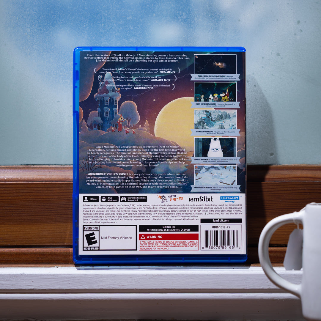 Moomintroll: Winter’s Warmth (iam8bit PlayStation 5 Retail Edition)