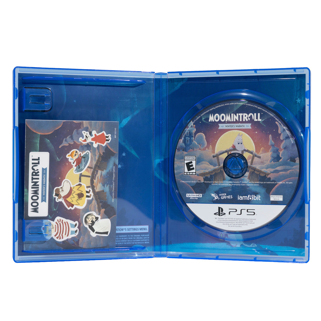 Moomintroll: Winter’s Warmth (iam8bit PlayStation 5 Retail Edition)