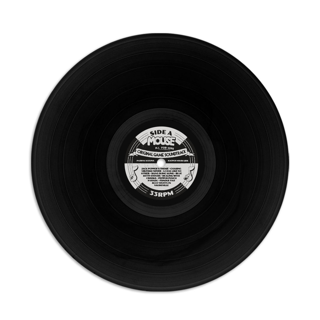 MOUSE: P.I. For Hire Original Game Soundtrack Vinyl Reissue (180 Gram Edition)
