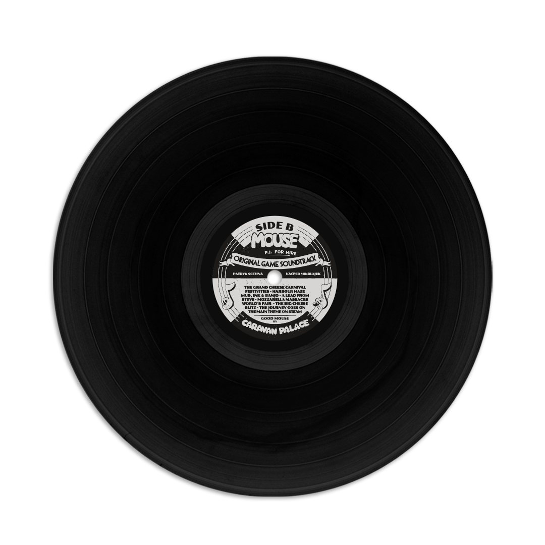 MOUSE: P.I. For Hire Original Game Soundtrack Vinyl Reissue (180 Gram Edition)