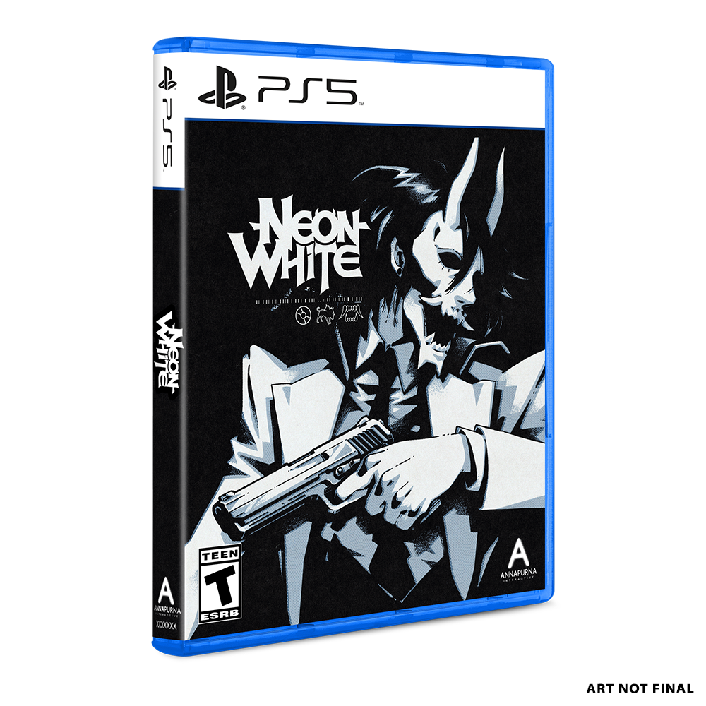 Neon White Nintendo Switch and PS5 physical editions are on the