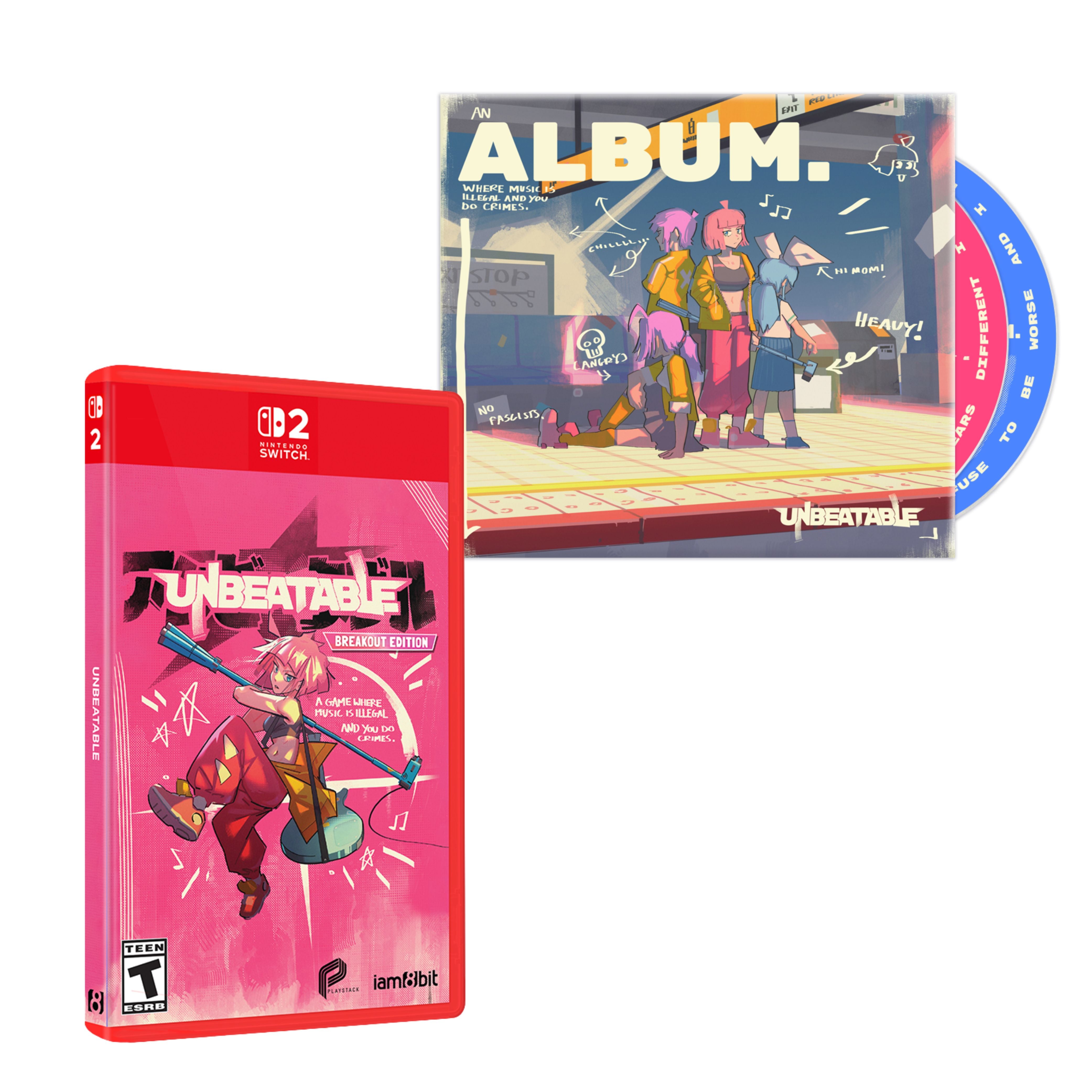 UNBEATABLE - Breakout Edition Bundle (With Album CD)