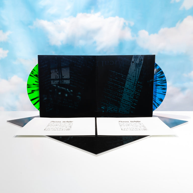 Neon White Soundtrack Part 2 2xLP, Open Jacket and Sleeve Display