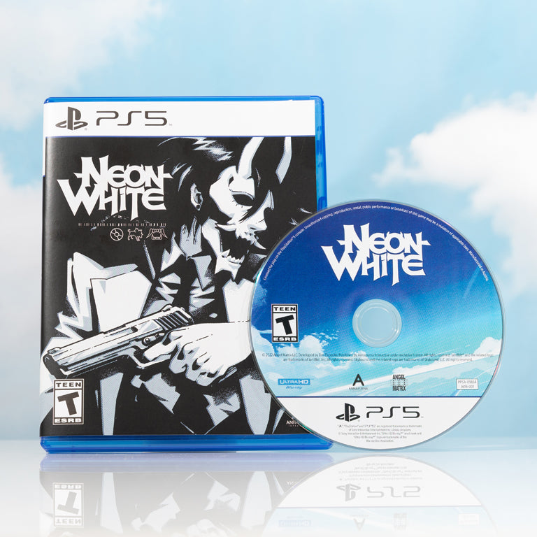 Neon White PS5 with PS5 Disc