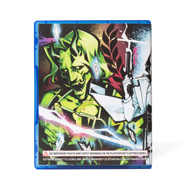 Neon White Reversible Cover Sheet (Back)