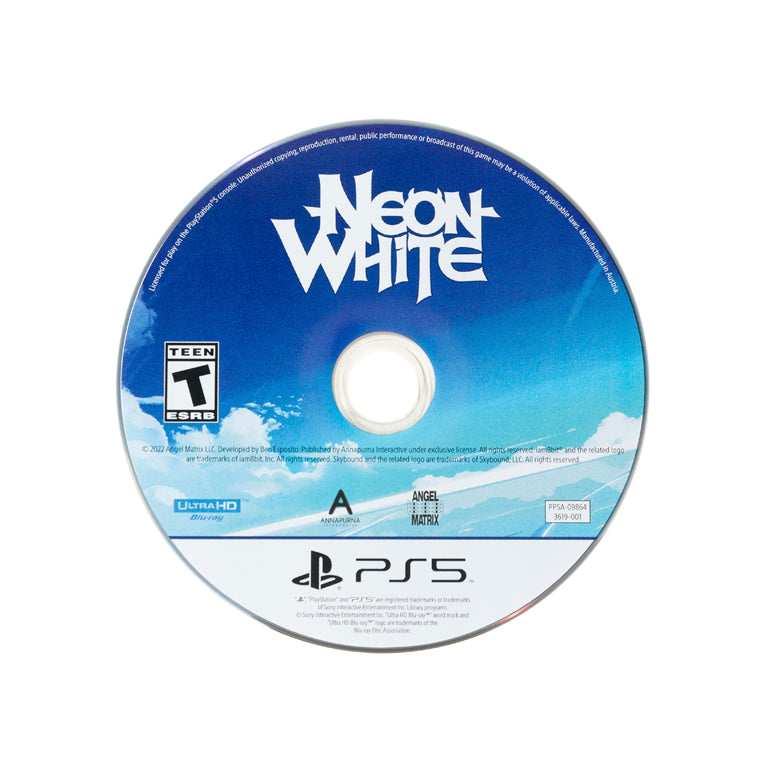 Neon White PS5 Disc