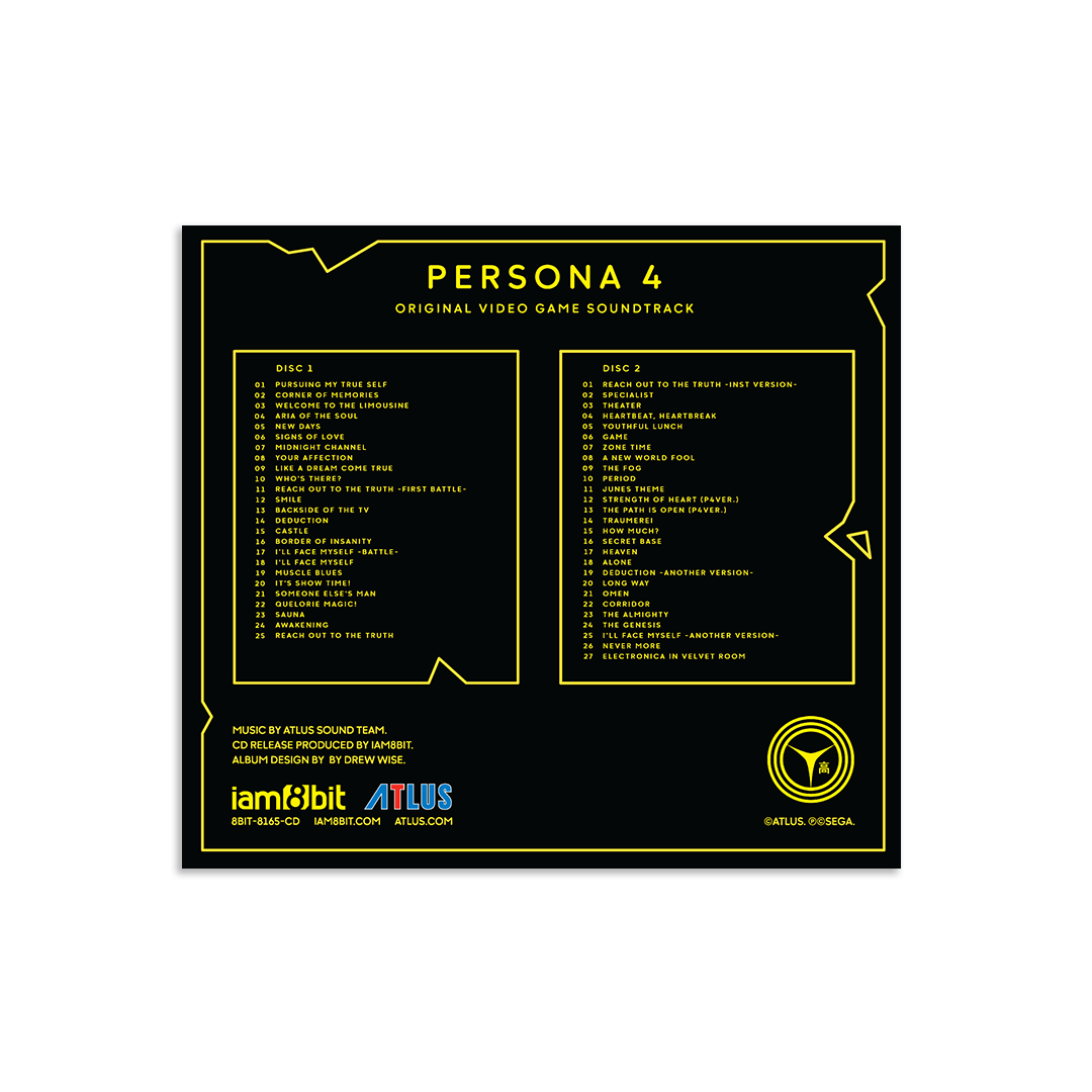Persona 4 - 2 CD Soundtrack