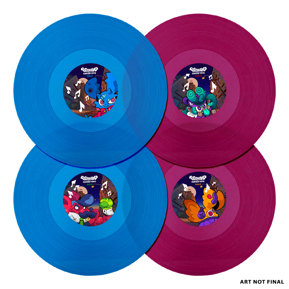 Pipistrello and the Cursed Yoyo™ 2xLP - Discs AB and CD