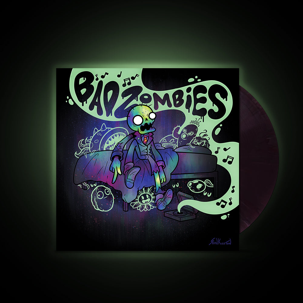 Plants Vs. Zombies: Bad Zombie 7" Glow in the Dark Artwork