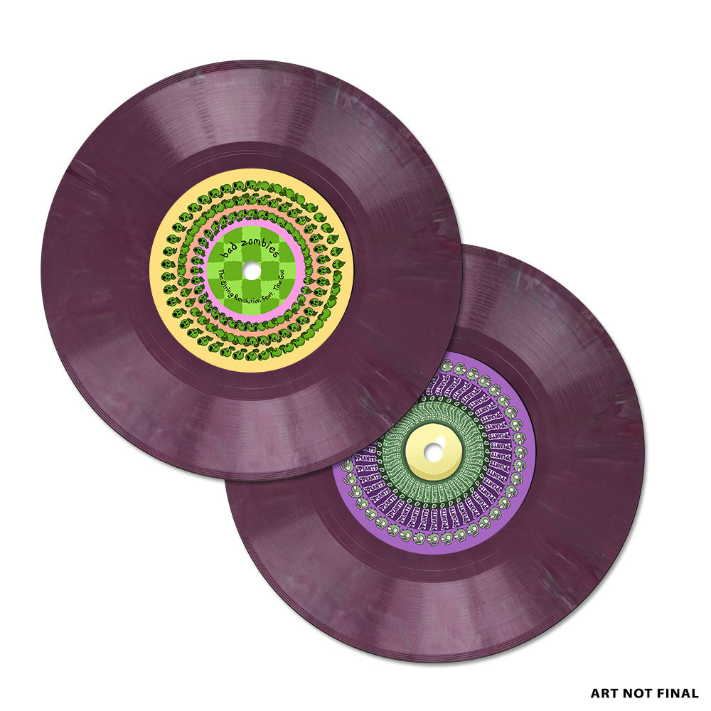 Plants Vs. Zombies: Bad Zombie 7" with zoetrope center label