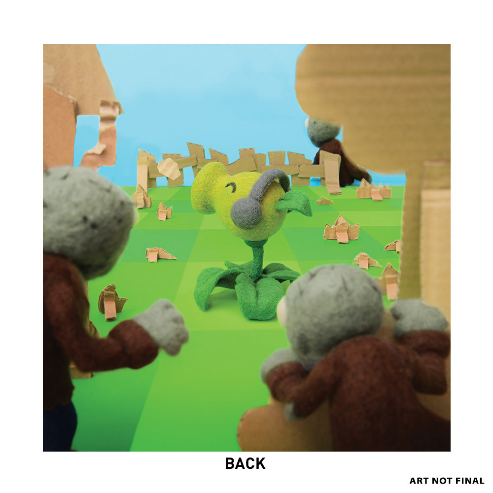 Plants vs. Zombies 2xLP Back of Jacket