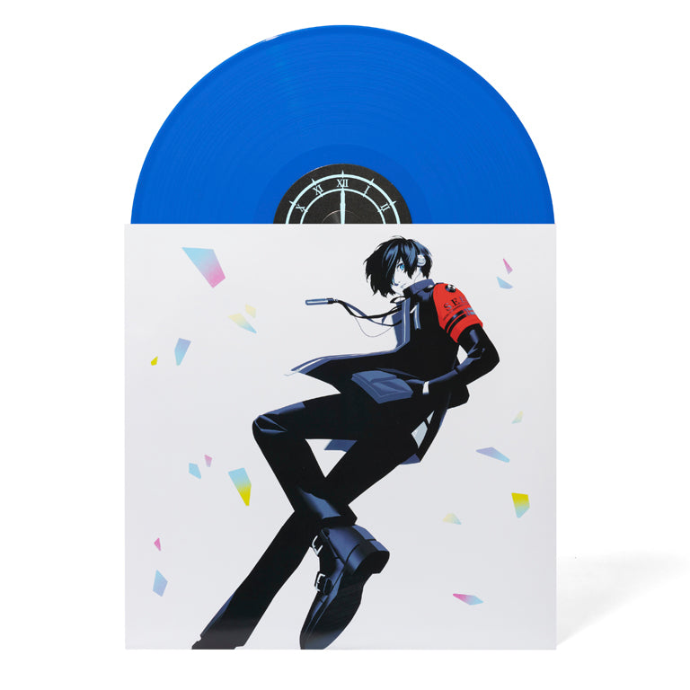 Persona 3 Reload Megamix Vinyl Soundtrack (Retail Blue Vinyl) - Sleeve and Disc