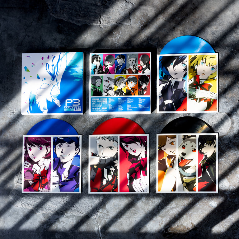 Persona 3 Reload 4xLP with sleeves and discs