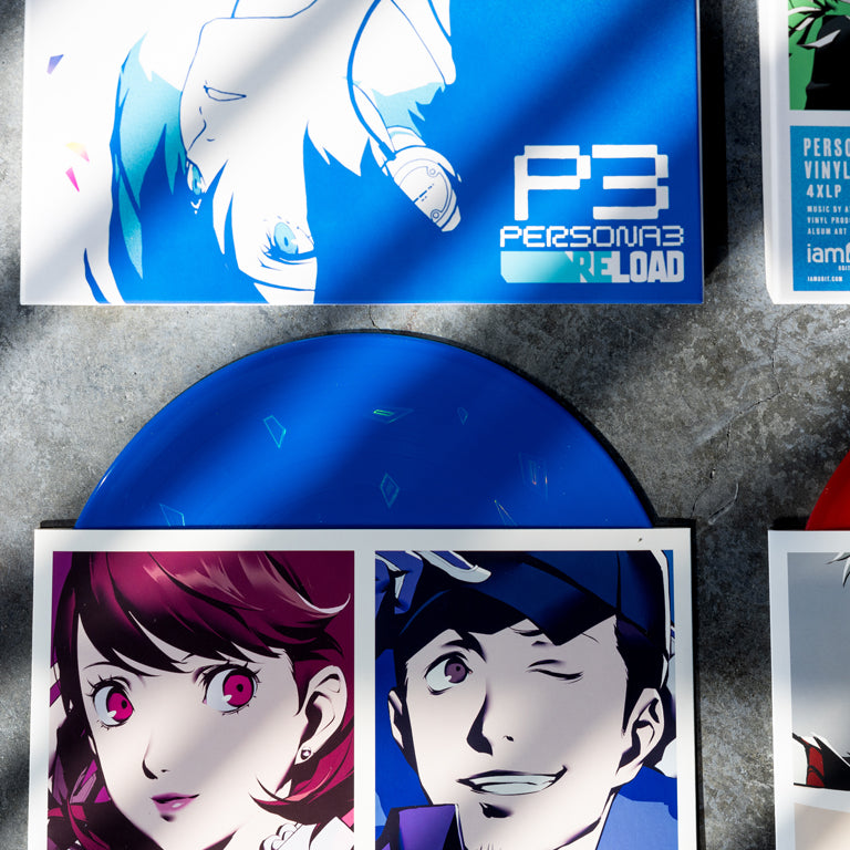 Persona 3 Reload 4xLP sleeve and jacket