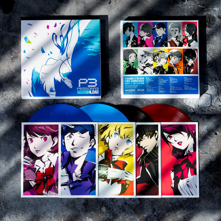 Persona 3 Reload 4xLP with sleeves and discs