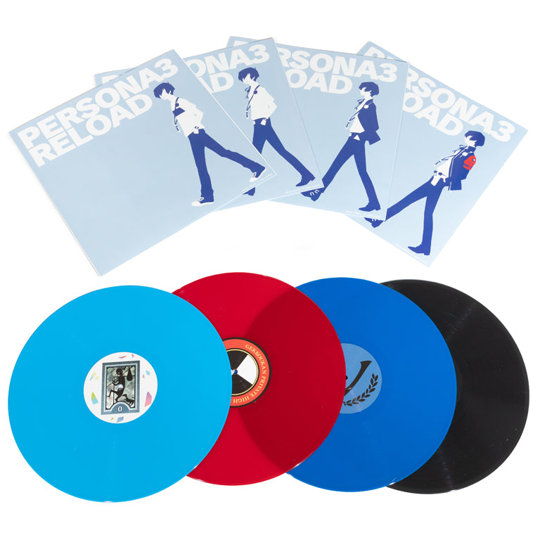 Persona 3 Reload 4xLP Sleeves and Discs