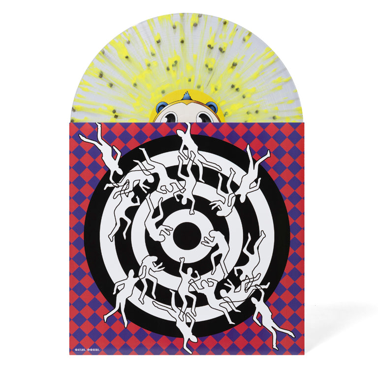 Persona 4 Megamix Vinyl SoundtrackDisc and Sleeve