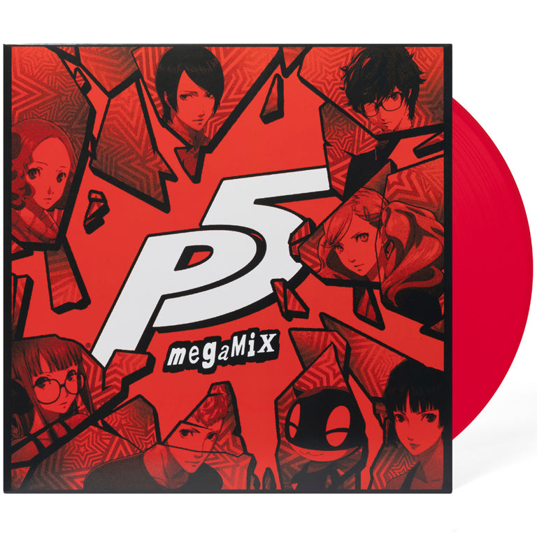 Persona 5 Megamix Vinyl Soundtrack (Retail Red Vinyl)