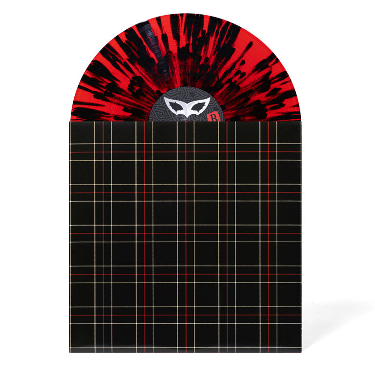 Persona 5 Megamix Vinyl Soundtrack Disc and Sleeve 