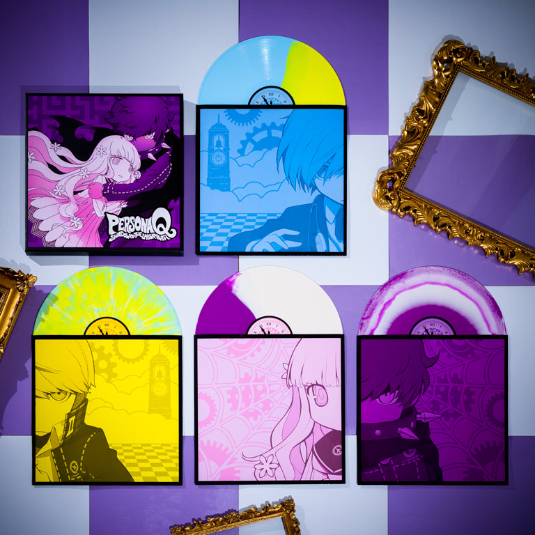 Persona Q: Shadow of the Labyrinth 4xLP Box with Discs and Sleeves