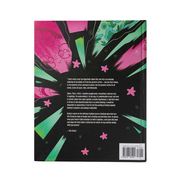 The Art of Psychonauts 2 (Hardcover Book)