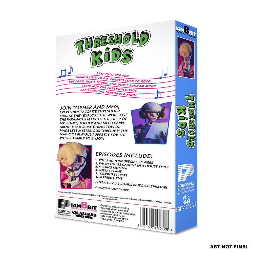 Threshold Kids VHS Back of Box
