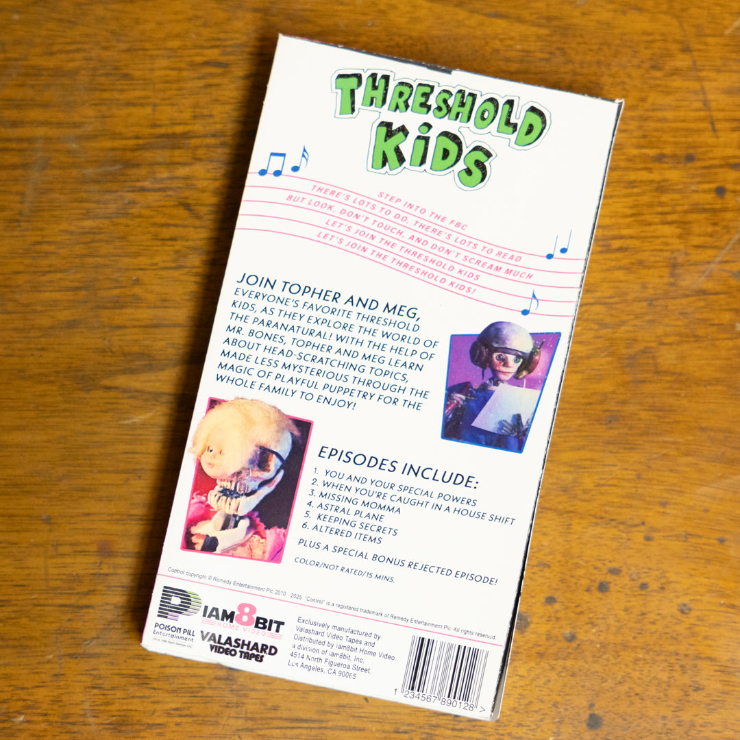 Threshold Kids VHS Back of Box