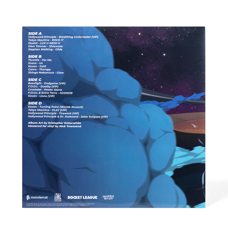 iam8bit | Rocket League 10th Anniversary 2xLP Vinyl Soundtrack