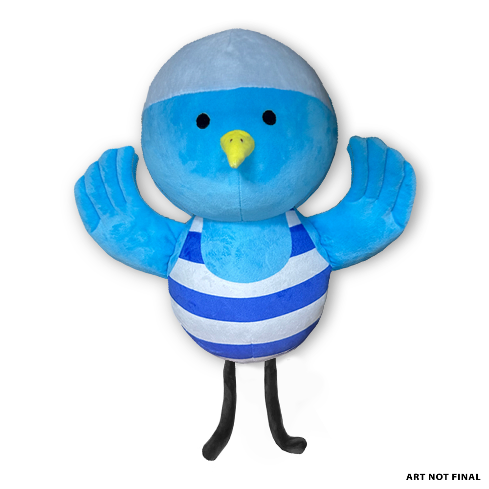Blue Prince Swim Bird Plush